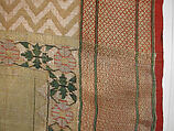 Sari, Silk and metal wrapped thread