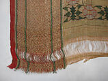 Sari, Silk and metal wrapped thread