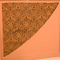 Textile Fragment, Silk, metal wrapped thread; lampas