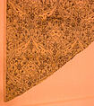 Textile Fragment, Silk, metal wrapped thread; lampas
