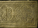 Dado Panel, Stucco; carved