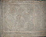 Dado Panel, Stucco; carved