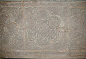 Dado Panel, Stucco; carved
