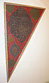 Inscribed Banner, Isma&#39;il Kashani (Iranian), Silk, metal wrapped thread; lampas