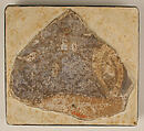 Blue Figure, Possibly a Demon, Stucco; painted