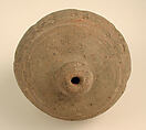 Spheroconical Vessel, Earthenware; stamped and incised