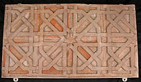 Fragment of a Frieze, Terracotta; carved, painted