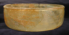 Dish, Glass; free blown