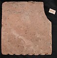 Architectural Ornament, Earthenware; carved and painted