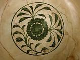Polychrome Bowl with Cloud Decoration, Stonepaste; polychrome painted under transparent glaze