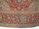 Ottoman Court Carpet, Wool (warp, weft and pile); asymmetrically knotted pile