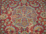 Ottoman Court Carpet, Wool (warp, weft and pile); asymmetrically knotted pile