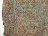 Carpet, Wool (warp, weft and pile); asymmetrical knotted pile
