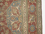 Carpet, Wool (warp, weft and pile); asymmetrically knotted pile