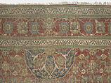 Carpet, Wool (warp, weft and pile); asymmetrically knotted pile