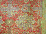 Hanging, Silk, gold, and silver; brocaded
