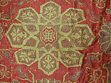 Hanging, Silk, gold, and silver; brocaded