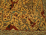 The Anhalt Medallion Carpet, Cotton (warp), silk (weft), wool (pile); asymmetrically knotted pile