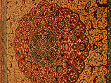 The Anhalt Medallion Carpet, Cotton (warp), silk (weft), wool (pile); asymmetrically knotted pile