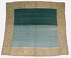Sari, Silk, cotton, and metal wrapped thread