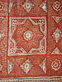 Sari, Cotton and metal wrapped thread; printedSelvage: brocaded