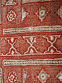 Sari, Cotton and metal wrapped thread; printedSelvage: brocaded