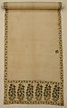 Sash (Patka), Cotton, silk; plain weave, embroidered