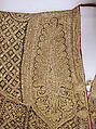 Coat (Chuga), Wool, metal wrapped thread; twill weave, embroidered