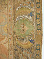 'Polonaise' Carpet, Cotton (warp and weft), silk (weft and pile), metal wrapped thread; asymmetrically knotted pile, brocaded