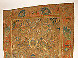The "Doria" Carpet, Silk (warp, weft, and pile), metal wrapped thread; asymmetrically knotted pile, brocaded