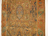 The "Doria" Carpet, Silk (warp, weft, and pile), metal wrapped thread; asymmetrically knotted pile, brocaded