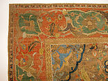 The "Doria" Carpet, Silk (warp, weft, and pile), metal wrapped thread; asymmetrically knotted pile, brocaded