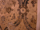 Silk Velvet Designed by 'Ghiyath', Ghiyath (Iranian, Yazd, born ca. 1530), Silk, cut and voided velvet with continuous floats of flat metal thread