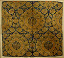 Textile Fragment, Silk, metal wrapped thread; lampas (kemha)
