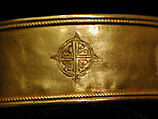 Bracelet, Gold sheet with granulation