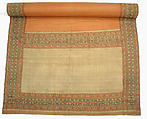 Shawl (Chaddar), Silk and metal wrapped thread