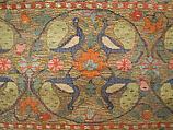 Shawl (Chaddar), Silk and metal wrapped thread