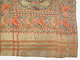 Shawl (Chaddar), Silk and metal wrapped thread