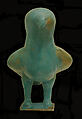 Figure of a Predatory Bird, Stonepaste; monochrome glazed