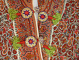 Coat (Choga), Wool; embroidered