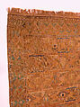 Polonaise Carpet, Cotton (warp), silk (weft and pile), metal wrapped thread; asymmetrically knotted pile, brocaded