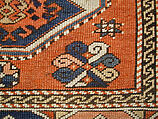 Carpet, Wool (warp, weft, and pile); symmetrically knotted pile