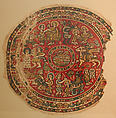 Roundel Illustrating Episodes from the Biblical Story of Joseph, Linen, wool; tapestry weave