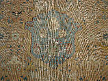 Carpet, Cotton (warp and weft), wool (pile); asymmetrically knotted pile