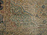 Carpet, Cotton (warp and weft), wool (pile); asymmetrically knotted pile