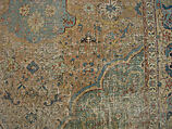 Carpet, Cotton (warp and weft), wool (pile); asymmetrically knotted pile