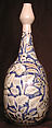 Bottle, Earthenware; glazed