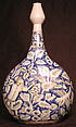 Bottle, Earthenware; glazed