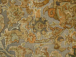Carpet, Silk, metal wrapped thread