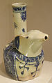 Elephant-Shaped Kendi, Stonepaste; painted in shades of blue under transparent glaze